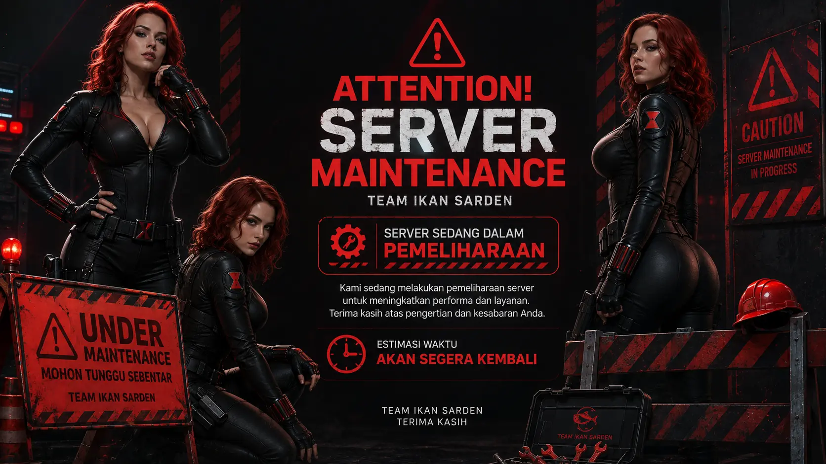 Team Ikan Sarden - Maintenance Server